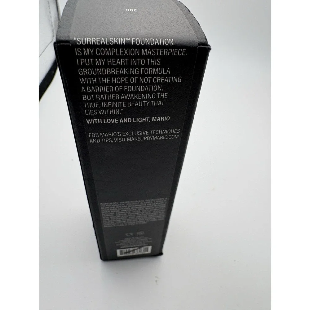 Makeup By Mario SurrealSkin Foundation 29C 1 oz 30ml New In Box
